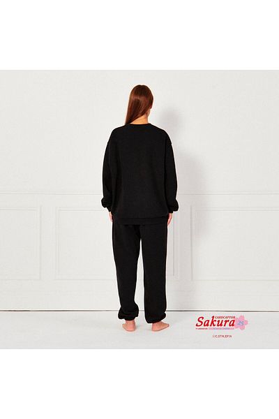 Undiz Sakura fleece trousers Black