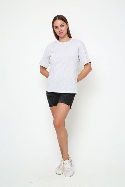 Oasis γυναικείο μπλουζάκι oversize χωρίς στάμπα με λαιμόκοψη