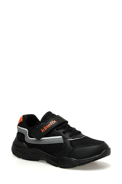 Kinetix KENLY 4FX Black Boy's Sports Shoes