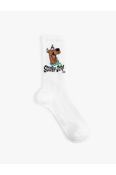 Koton Șosete Scooby Doo cu licență Socket din amestec de bumbac