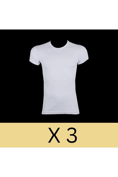 RAKEZ Men's Round Neck T-shirt x3