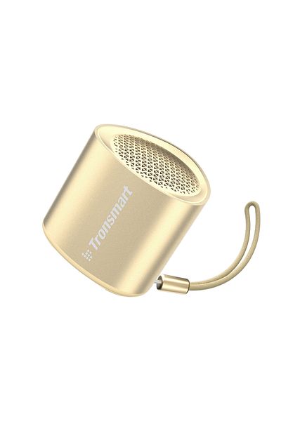 Tronsmart Nimo 5w Portable Bluetooth 5.3 Speaker With Built-in Microphone, Ipx7 Waterproof Gold
