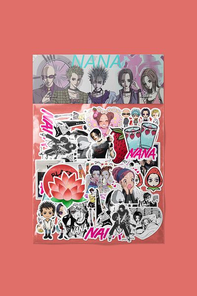 dadi ramba Nana Sticker Pack - Bullet Journal - Agenda - Planner - Notebook - Laptop Sticker Decal