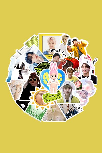 dadi ramba Nct Dream Sticker Pack - Bullet Journal - Agenda - Planner - Notebook - Laptop Sticker Decal