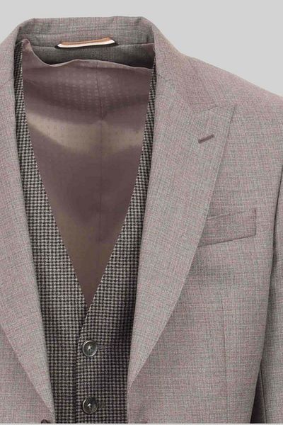 BOSS Men's Suit Gray