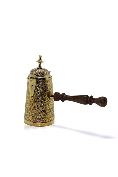 TTT Brass Coffee Pot 7.5'' Inch