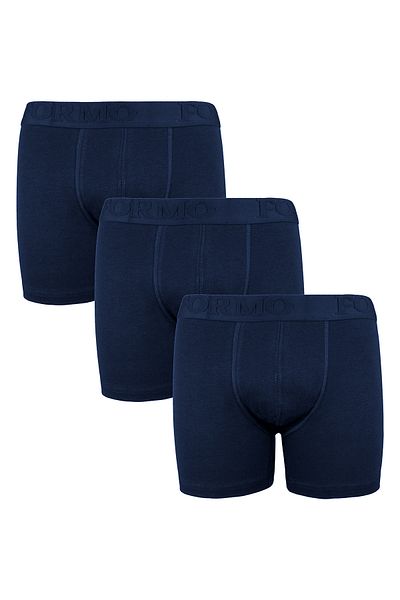 FORMO Ανδρικό μπόξερ 3 συσκευασιών Navy Blue Cotton Flexible Quality