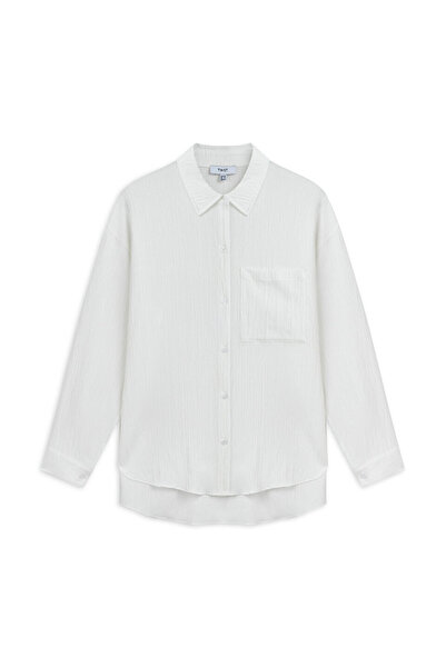 Twist DOKULU CEPLİ GÖMLEK