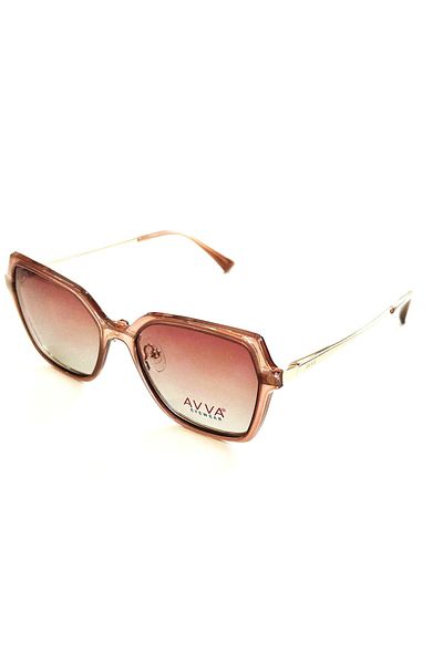 Avva 5605 C2 Polarized Clip-On Women's Sunglasses