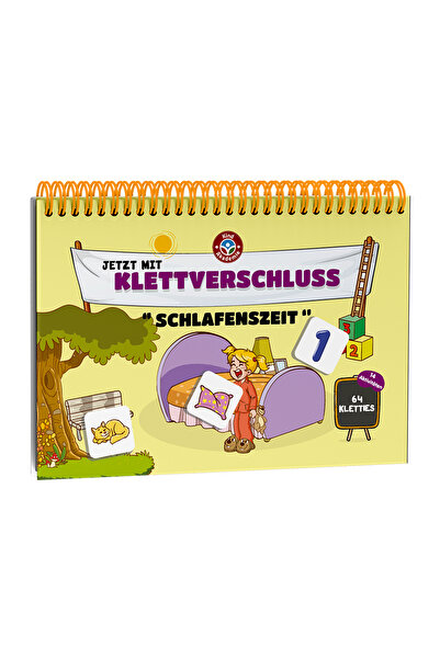 Çocuk Akademi Almanca Cırt Cırt ile Uyku Vakti Etkinlik Kitabı