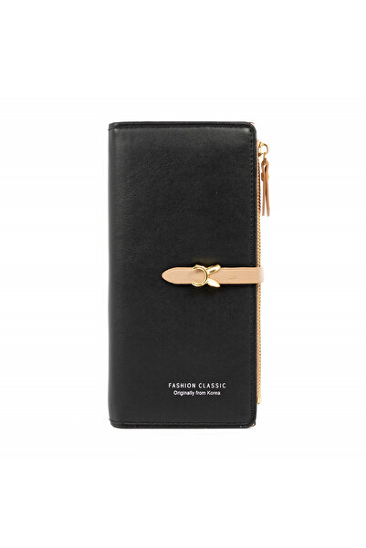 delis Portofel Dama, Mahdi Pt1090, Negru