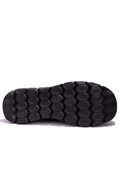 Kinetix Voten3 Black Orthopedic Casual Men's Sports Shoes