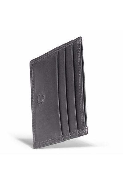 delis Port Card Unisex , Milan Pt1197, Piele Naturala, Negru