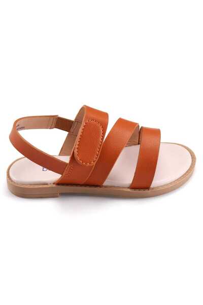 Babyoye Babyoye Sandals with Velcro Closure - Maroon