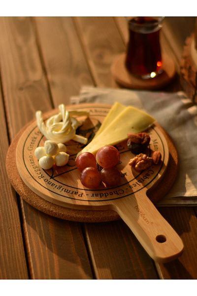 Bambum Asiago - Cheese Presentation Plate Small