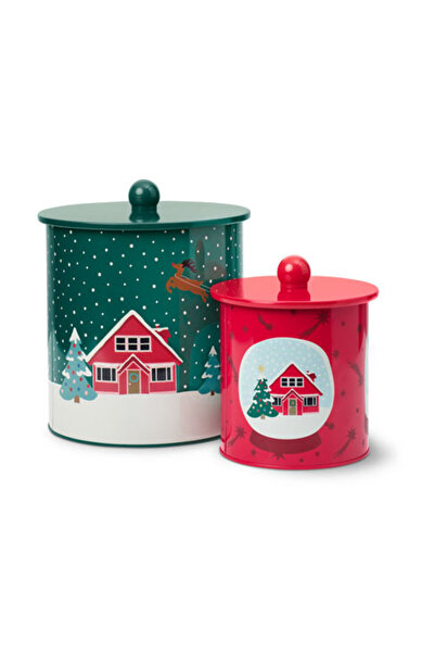 Tchibo 2 Pieces Cookie Box