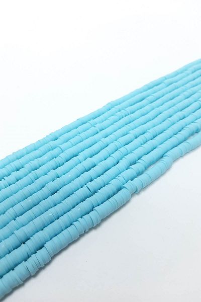 Hayalperest boncuk Turquoise Fimo Bead 6mm