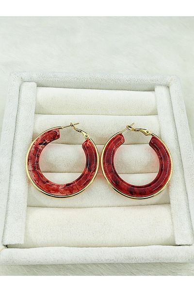 DS DİAMONDSHOP حلق فولاذي موديل دواليب استخدام مزدوج 4 سم الموسم الجديد BYCKP- 202505830