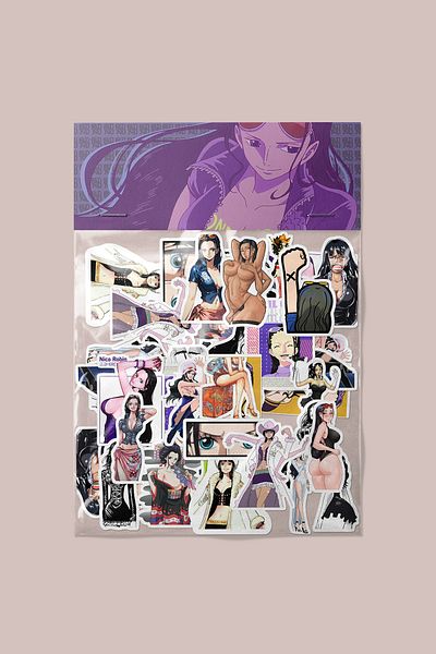 dadi ramba Nico Robin Sticker Pack - Bullet Journal - Agenda - Planner - Notebook - Laptop Sticker Decal