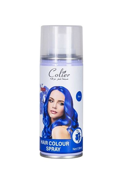 colier Kolier Temporary Hair Color Spray White 138ml Blue