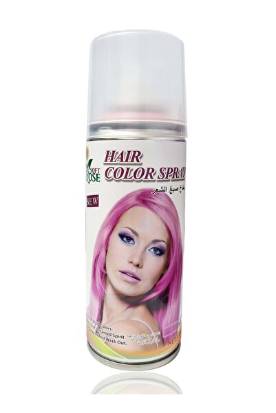 soft rose بخاخ تلوين الشعر وردي ناري 135 مل