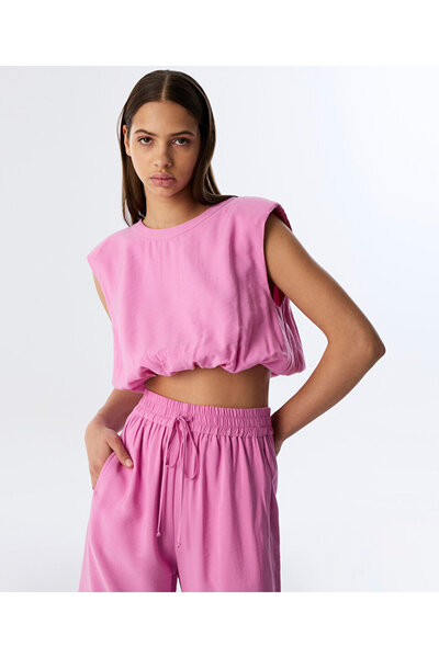 Twist BÜZGÜLÜ CROP BLUZ