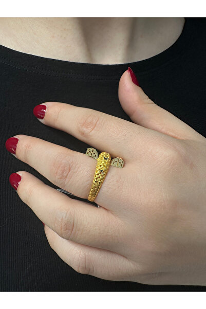 Recep Turan Kuyumculuk 14 Ayar Altın Şık Yüzük