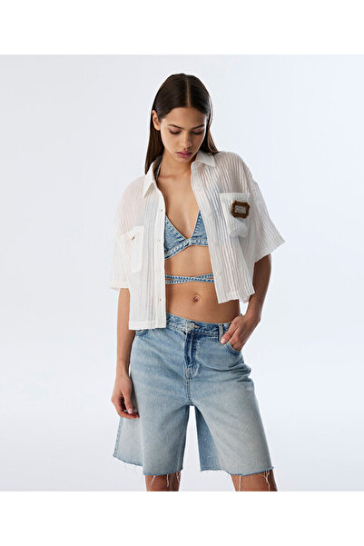 Twist NAKIŞLI VE PATCH'Lİ GÖMLEK