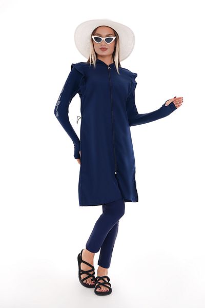 REMSA Full Covered Hijab - 2511 Spring - Navy Blue