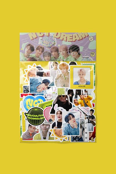 dadi ramba Nct Dream Sticker Pack - Bullet Journal - Agenda - Planner - Notebook - Laptop Sticker Decal