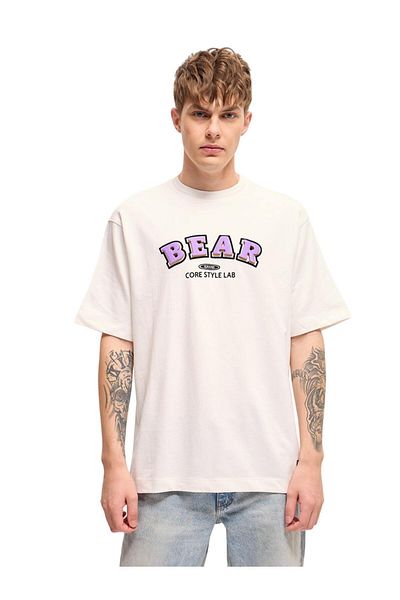 The Bear House تي شيرت رجالي - ناعم ومريح ومثالي للارتداء اليومي وغير الرسمي