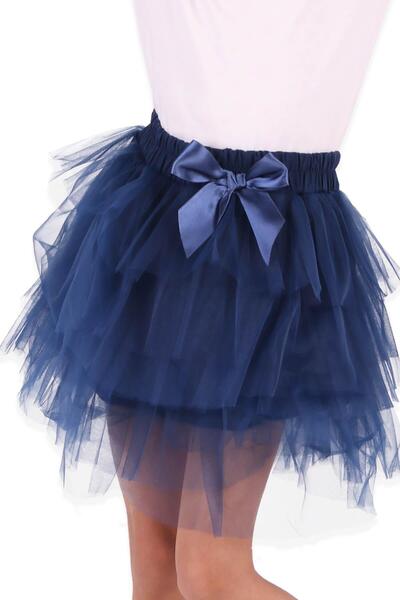 Breeze Girl's Tutu Skirt 3-12 Years, Navy Blue