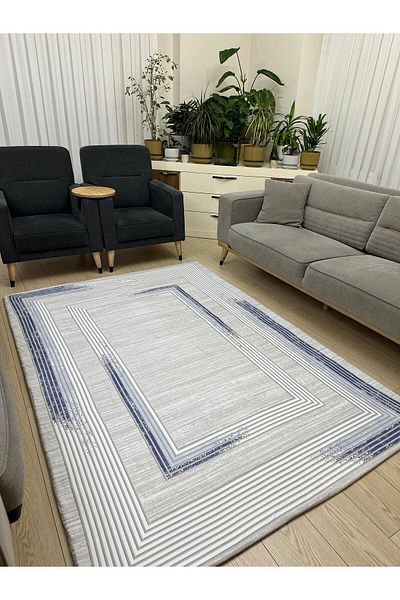 MODKLAS Elastic Micro Fleece Carpet Cover - Washable - Thick Fabric - 4m =160X230 Cm, 6m =200X300 cm