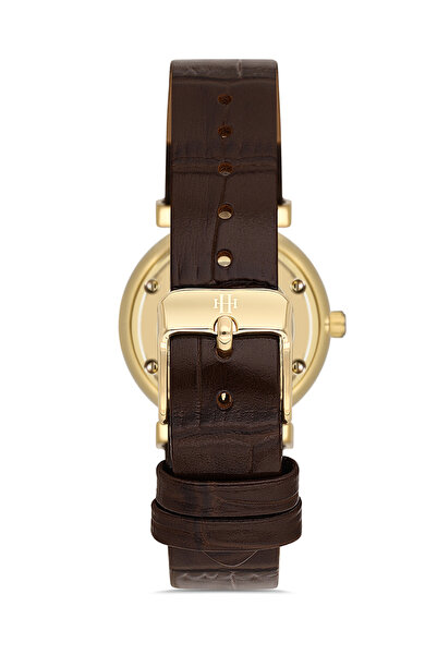 Hislon Ql119G-08Kg Brown Women's Wristwatch