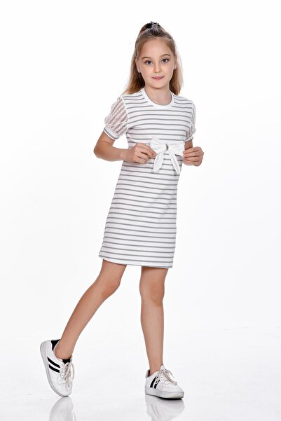 Kamex Vară cu fundă în dungi