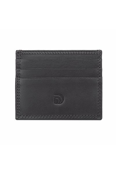 delis Port Card Unisex , Milan Pt1197, Piele Naturala, Negru