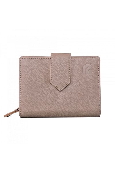 delis Portofel Dama , Melusine Pt1223, Piele Naturala, Crem