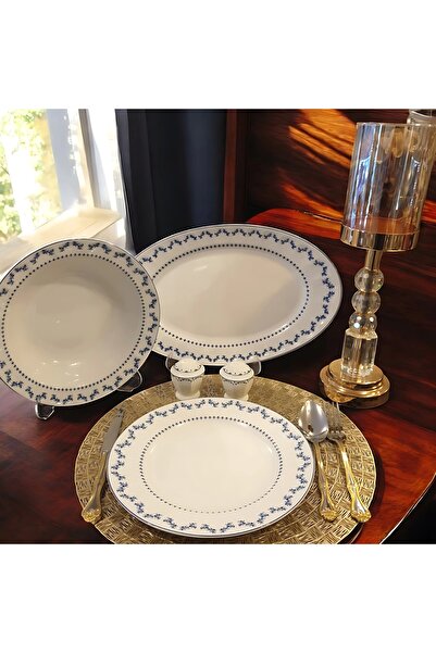Zuccara Maison Zarin Iran Porselen 28 Parça 6 Kişilik Yemek Takımı