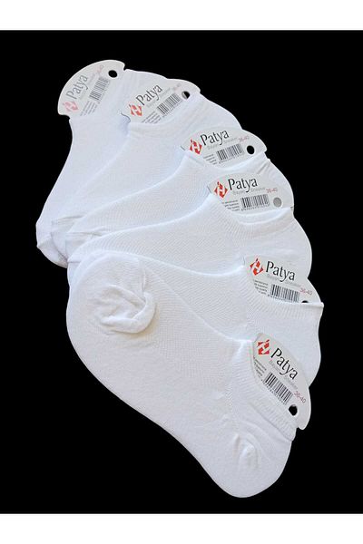 balkonda Socks 6 Pack Economical Sneaker Socket White Soft Flexible Çkb2-2