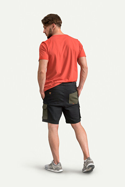 KAFT Ανδρικό σορτς Cargo - Kout - Asphalt