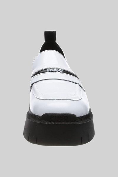 HUGO Kris Moccasin Women's Loafer White