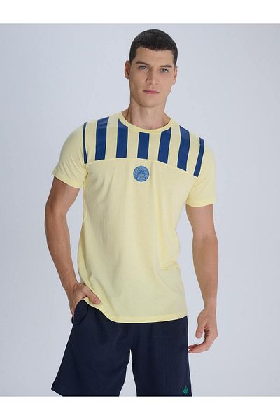 Fenerium Fenerbahçe Gelb Tribüne Rod Block Herren-T-Shirt