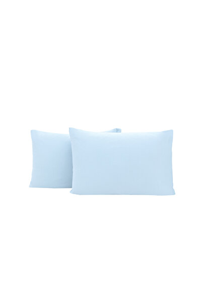 Yataş Softy 2-Piece Pillow Case - Light Blue