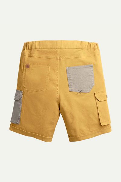 KAFT Men's Cargo Shorts - Kout - Sulphur