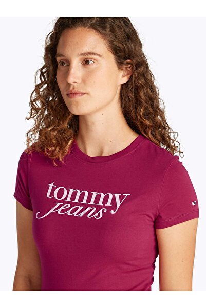 Tommy Hilfiger Tjw Slim Essential Logo Tee Ext