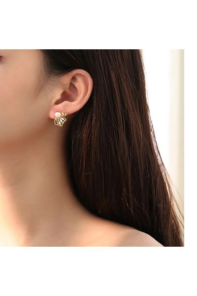 delis Cercei Argint 925, Jw1104, Model Fluture, Placati Cu Rodiu