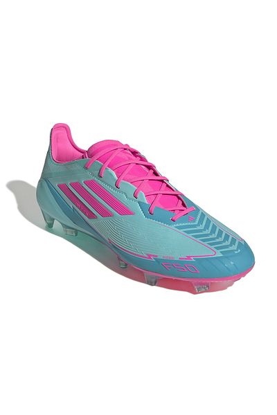adidas F50 League Messi Erkek Mavi Çim Saha Kramponu