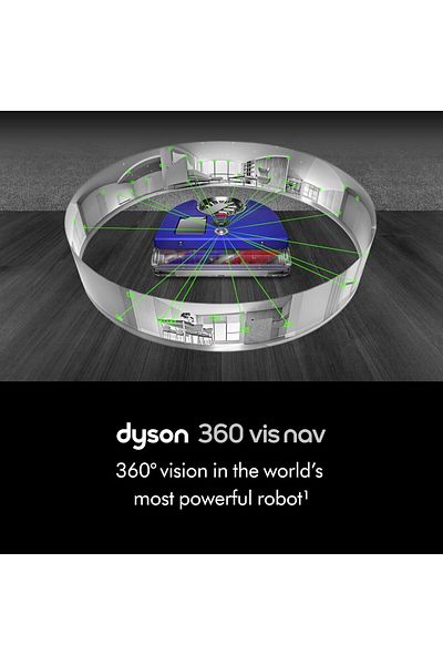 DYSON 360 Heurist - روبوت مكنسة كهربائية ذكي
