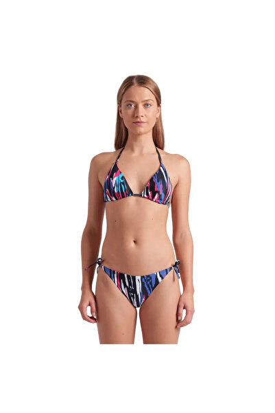ARENA Water Print Kadın Çok Renkli Yüzücü Bikini 007085501