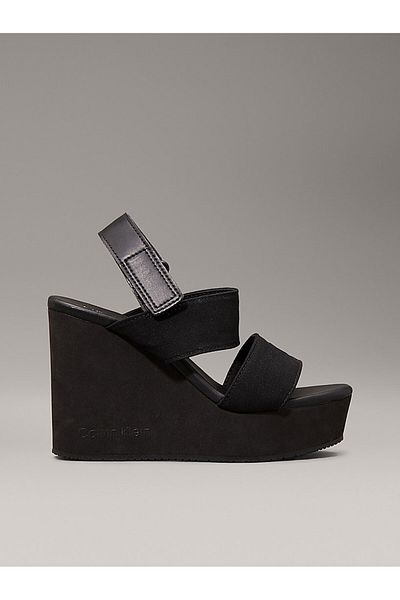 Calvin Klein Wedge Sandal Webbing in